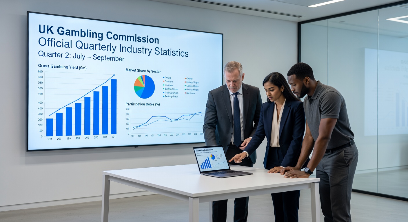 Infographic showing timeline of UK gambling regulations from 2005 Act to 2026 financial reporting updates, highlighting key milestones