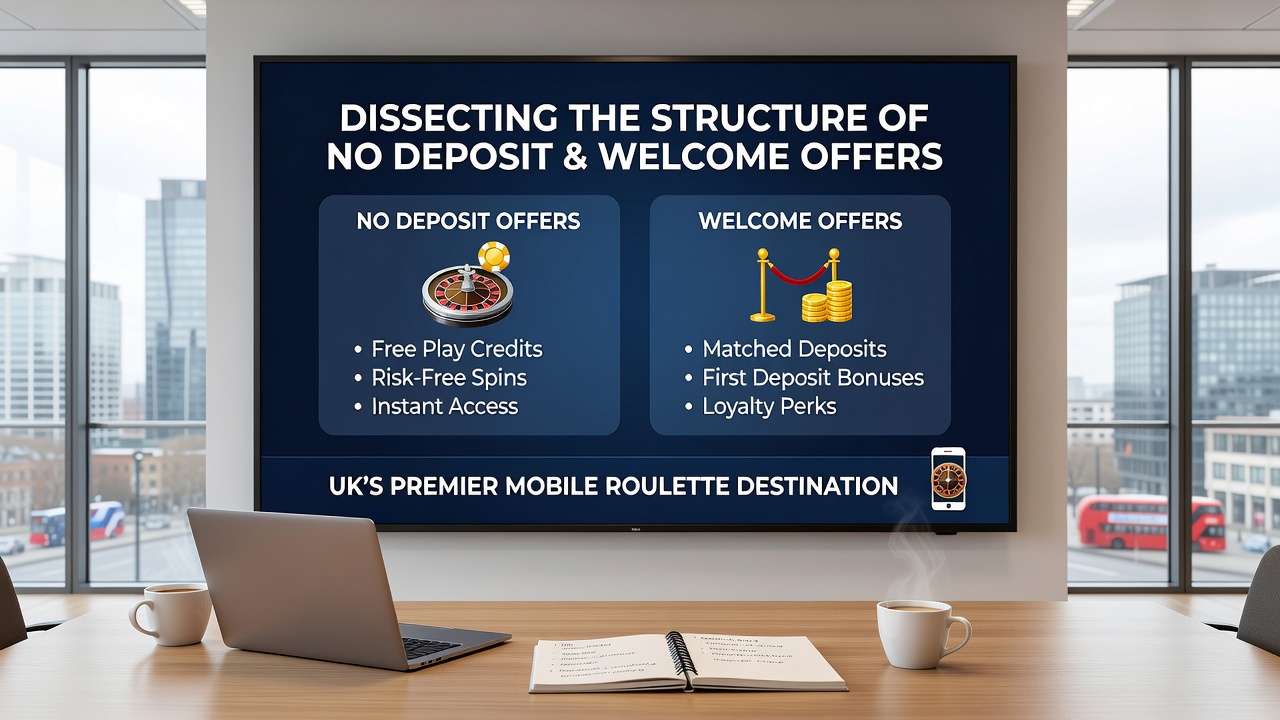 Detailed breakdown of welcome bonus terms displayed on a UK roulette app