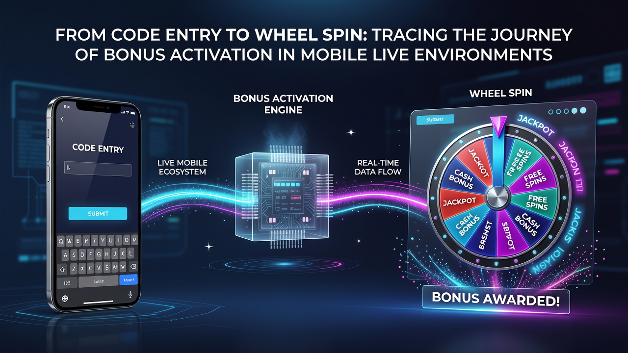 Live roulette wheel interface on a smartphone during bonus play