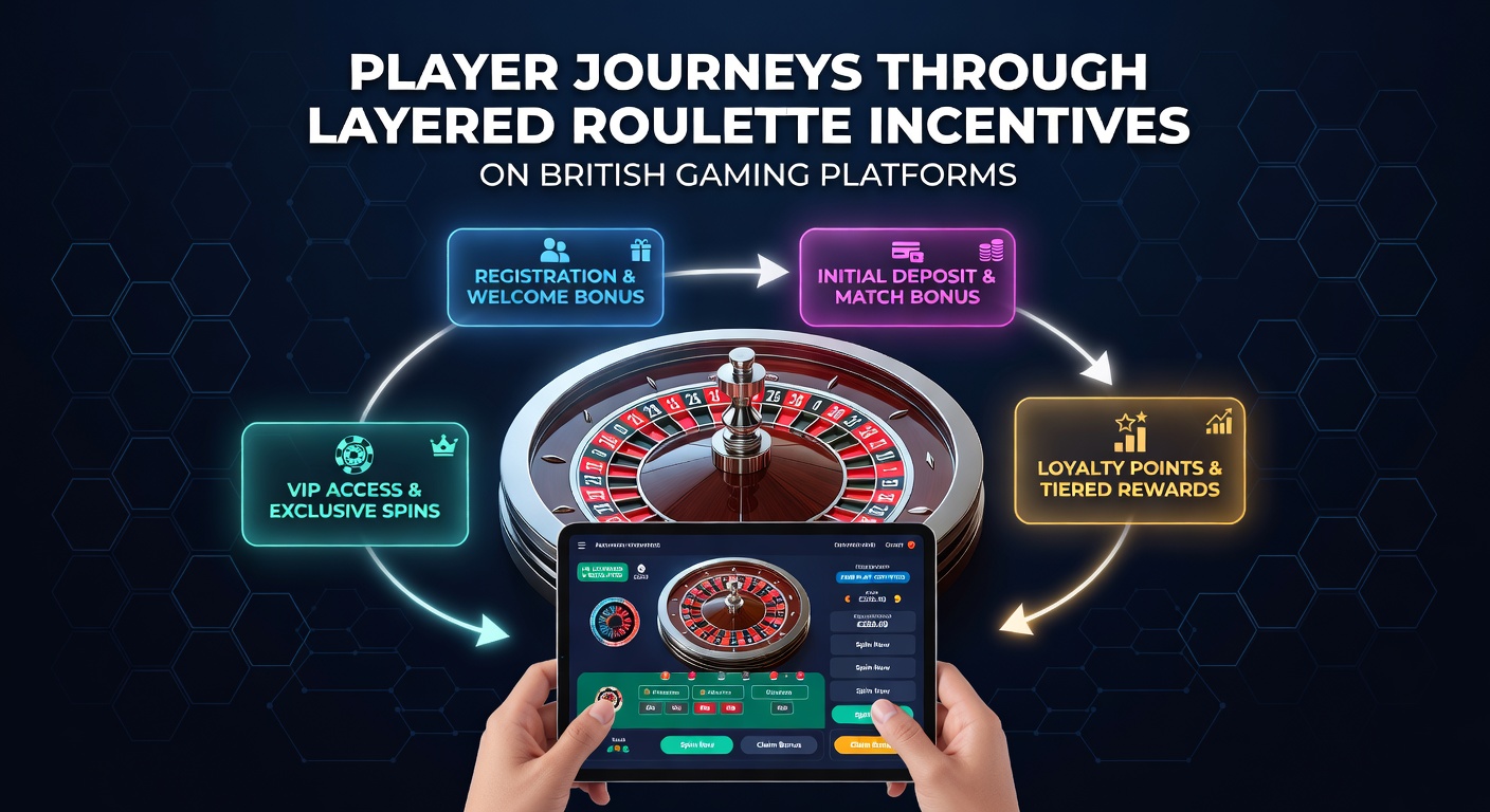 Diagram depicting player journey flowchart through various roulette bonus layers including loyalty and cashback elements