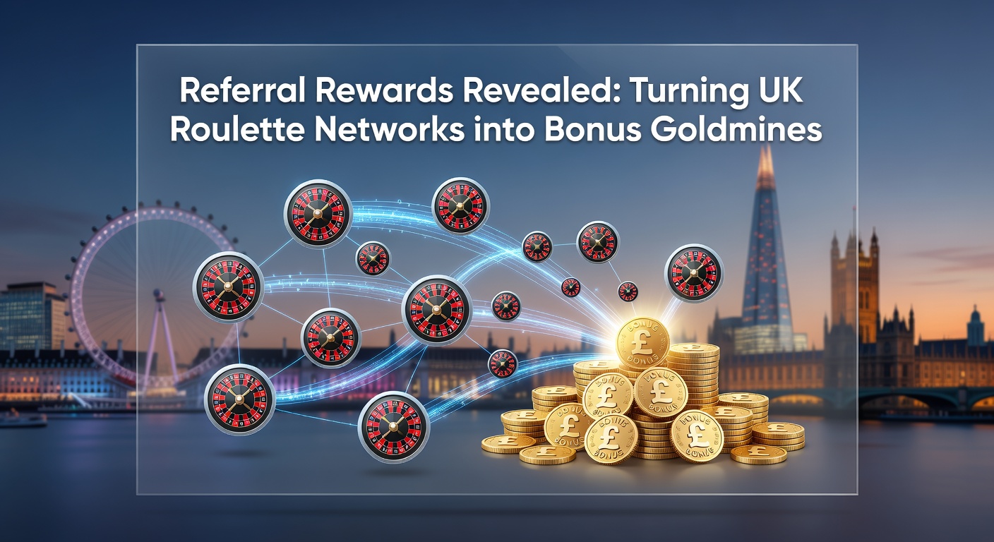 UK roulette players sharing referral links on mobile devices, highlighting bonus rewards from friend sign-ups