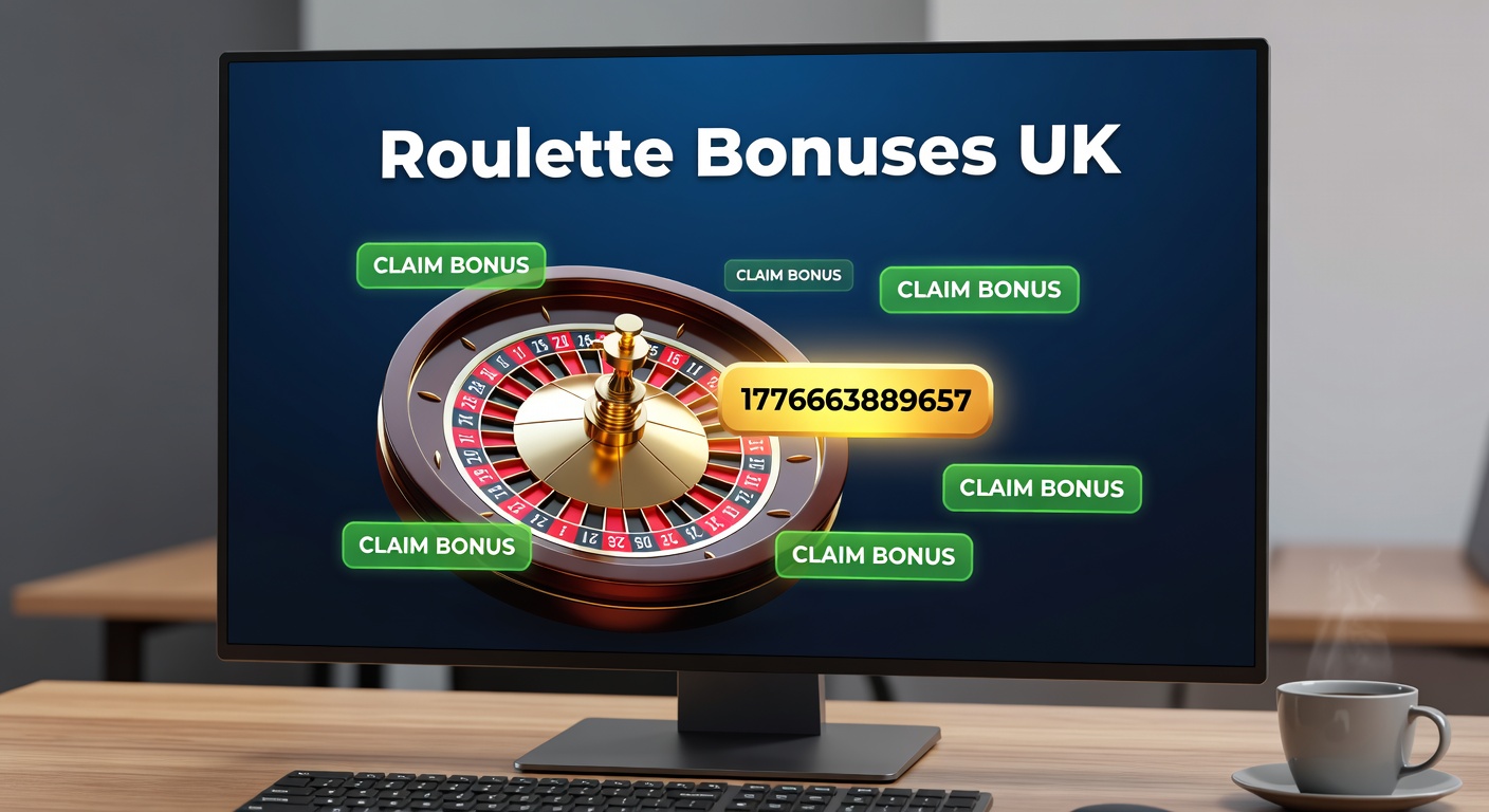 Sleek mobile screen displaying a roulette bonus claim interface, highlighting touch-friendly promotions for UK players on the go