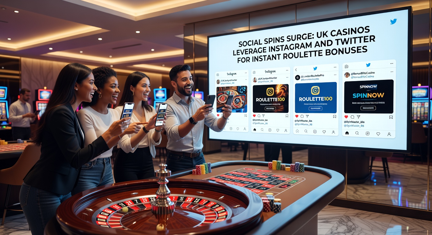 Screenshot of a Twitter thread from a UK casino promoting time-limited roulette bonuses with user retweets and engagement metrics visible