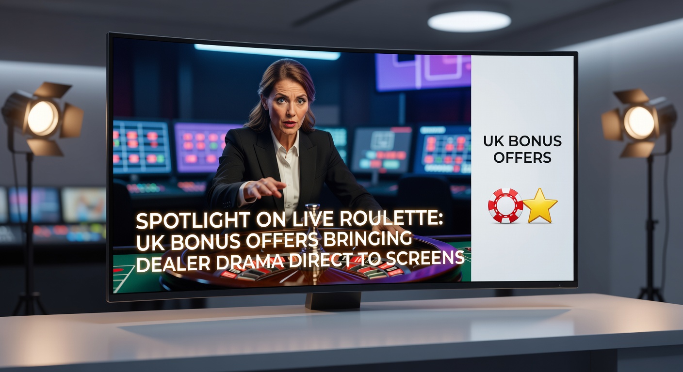 Close-up of a live dealer spinning the roulette wheel on a high-tech UK streaming setup, emphasizing bonus-enhanced excitement