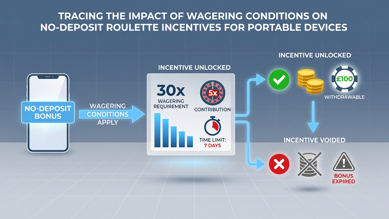 Close-up of roulette wheel on tablet screen with wagering progress tracker